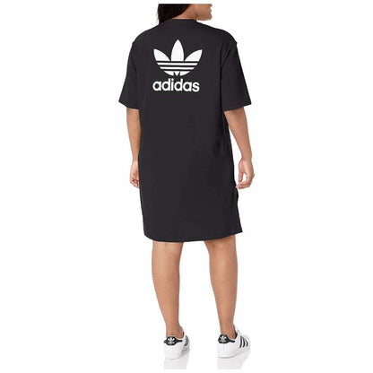adidas Originals Women's Adicolor Classics Big Trefoil Tee Dress