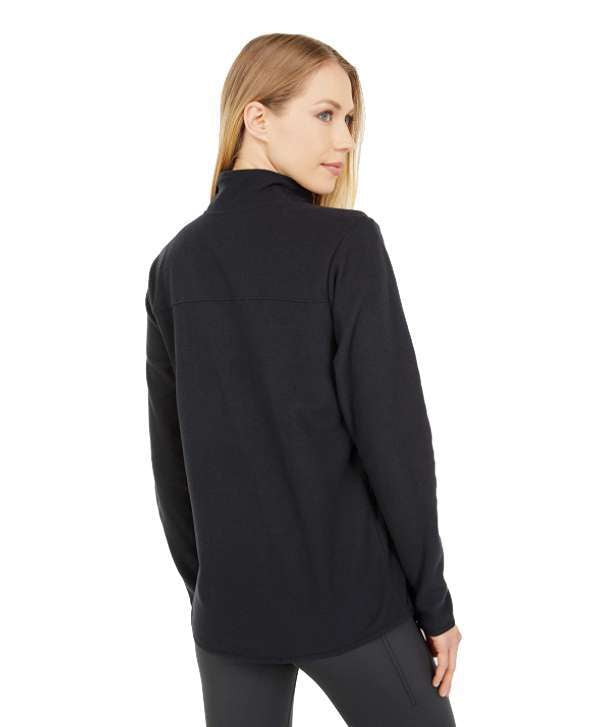 The North Face Women's TKA Glacier Full-Zip Jacket (Black) NF0A48KJJK3