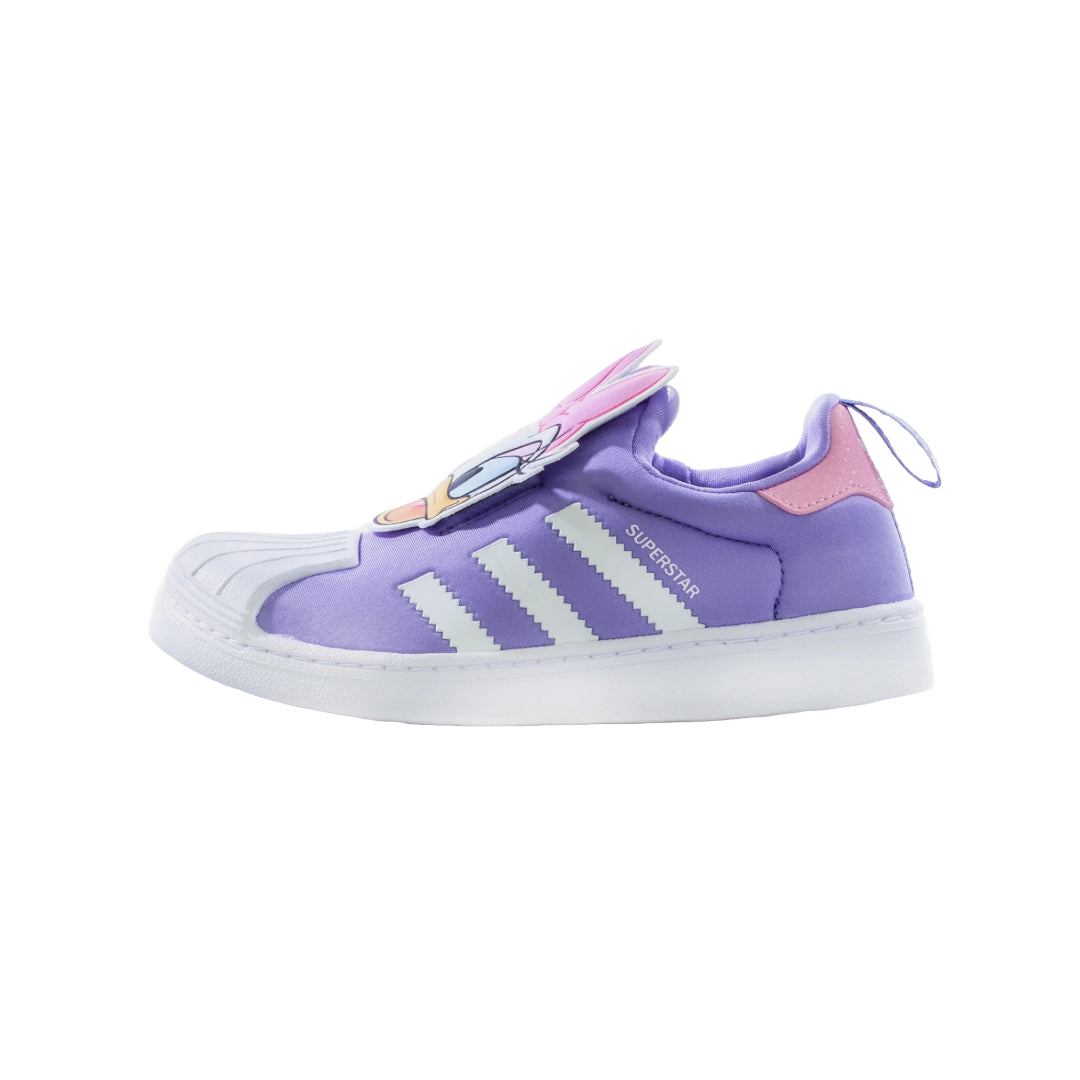 Kids' adidas Superstar 360 shoes featuring Disney characters