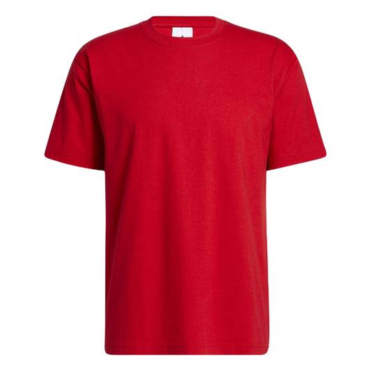 adidas Blank Tee in featuring a classic crew neck and short sleeves for a timeless and versatile look.