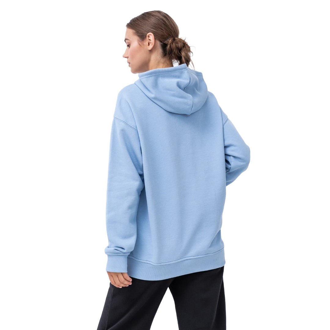Vibrant adidas Originals Women's Adicolor Trefoil Hoodie in bold red, featuring the iconic Trefoil logo for a stylish athleisure look.