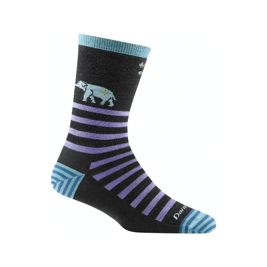 Darn Tough Women's Animal Haus Crew Lightweight Lifestyle Socks - Stylish and comfortable socks for women, adding a touch of fun to everyday wear.