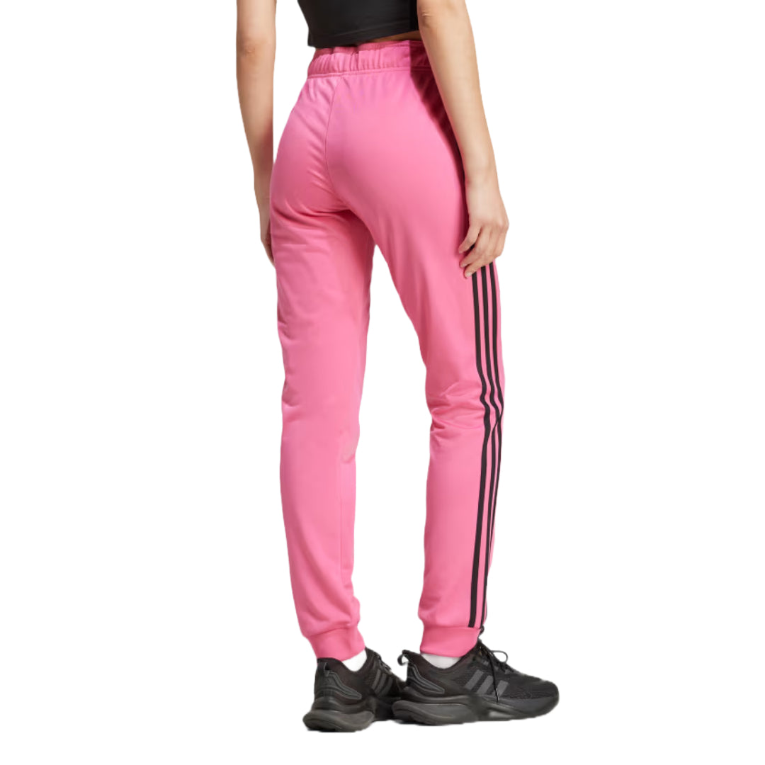 adidas Women's Essentials Warm-Up Slim Tapered 3-Stripies Track Pants