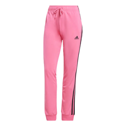 adidas Women's Essentials Warm-Up Slim Tapered 3-Stripies Track Pants