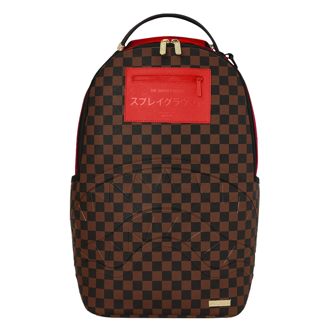 Sprayground Red Redemption DLXSV Backpack 910B8571