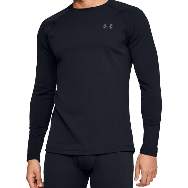 Under Armour Men's ColdGear Base 2.0 Crew Top 1343244 Black