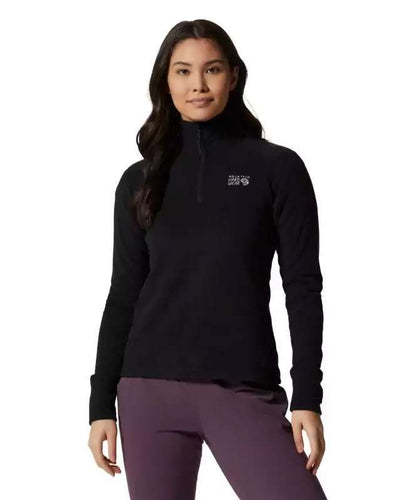 Mountain Hardwear Women's Microchill™ 2.0 Zip Pullover 1677371-010 Black