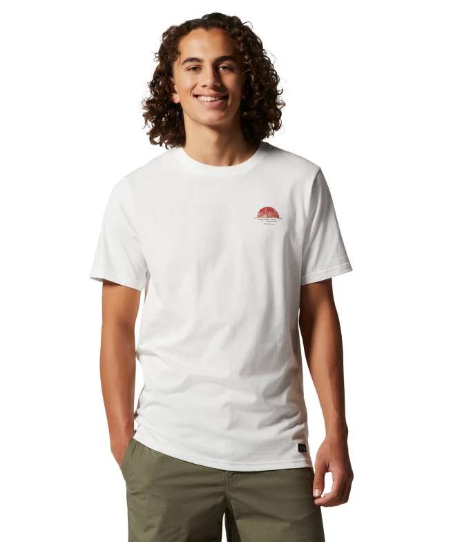 Mountain Hardwear Men's Lost Coast Trail Short Sleeve Tee 1982901-102 Fogbank