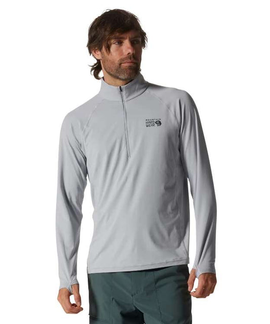 Mountain Hardwear Men's Crater Lake 1/2 Zip 1993351-097 Glacial