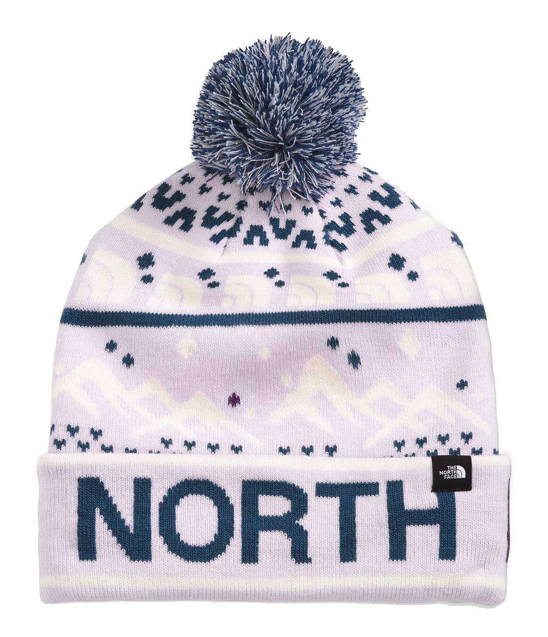 The North Face Ski Tuke Pom Hat - Lavender Fog/Shady Blue