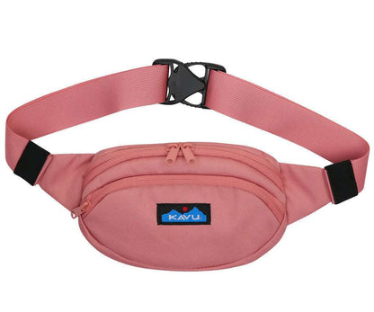 Kavu Spectator Waist Bag Fanny Pack 9065-1657 Pink Clay