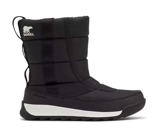 Sorel YOUTH WHITNEY II PUFFY MID WP BOOT NY3873-010 Black