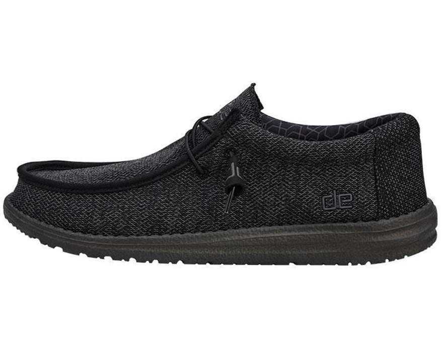 Hey Dude Wally Sox Micro Total Black