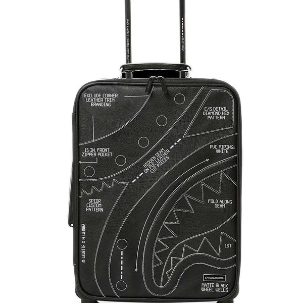 SPRAYGROUND HIGH TECH JETSETTER CARRY-ON LUGGAGE 910CL160