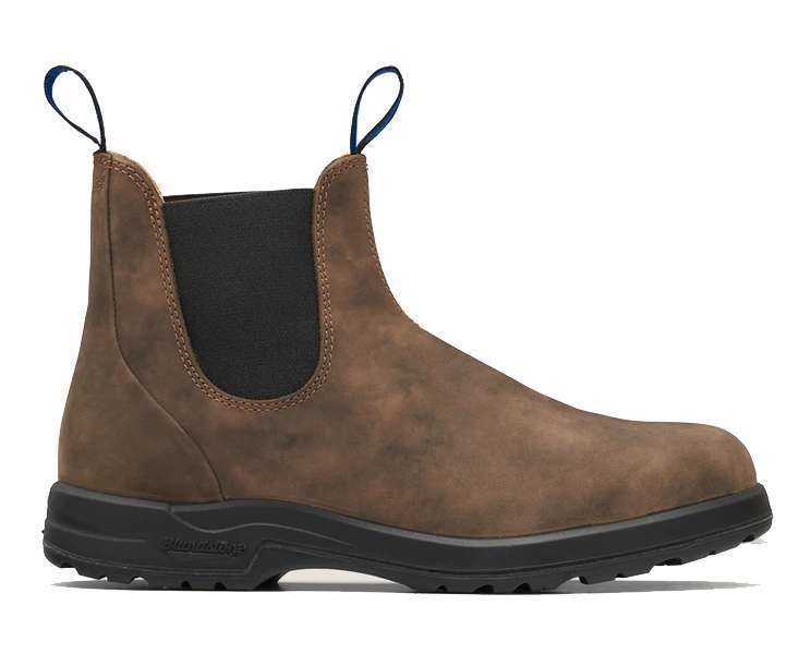 Blundstone 2242 Women's All-Terrain Thermal Chelsea Boots - RUSTIC BROWN