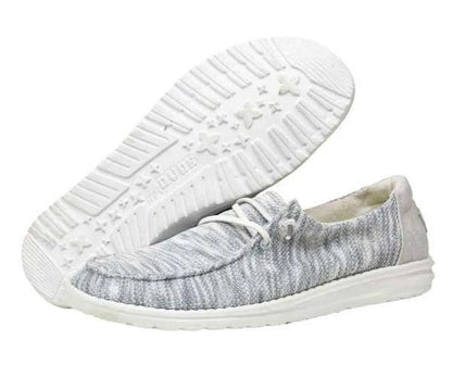 Hey Dude Women's Wendy Sox - Glacier Grey 121922672