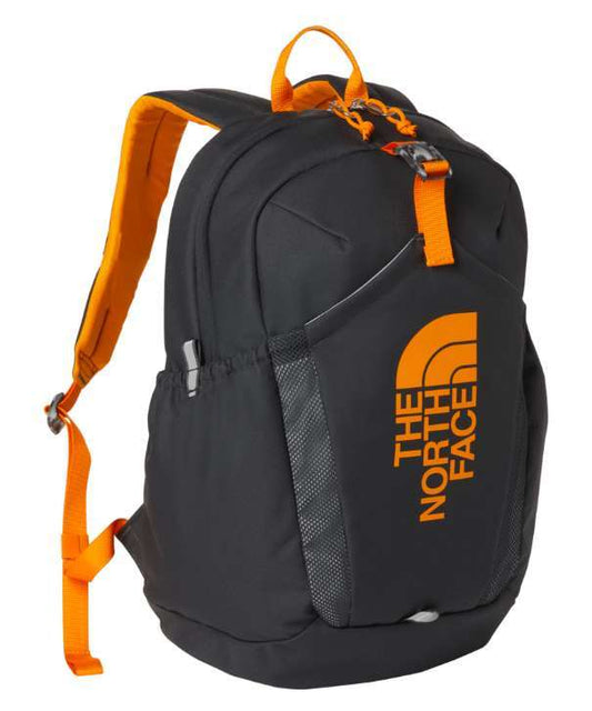 The North Face Youth Mini Recon Backpack - Asphalt Grey/Cone Orange NF0A52VX8A3