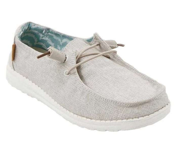 Hey Dude Women's Wendy Chambray - Beige 121410522