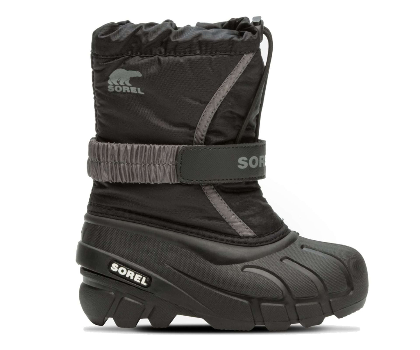 SOREL Childrens Flurry Boot - Black City Grey