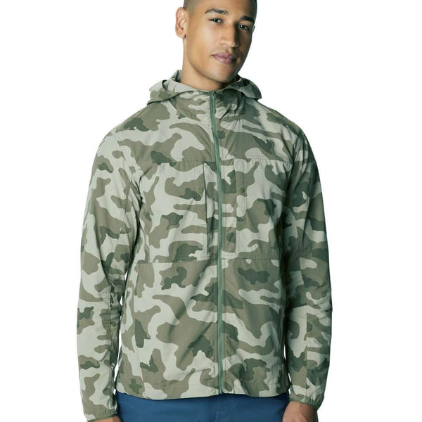Mountain Hardwear Men's Echo Lake Full Zip Hoody 1891071-054 Light Storm