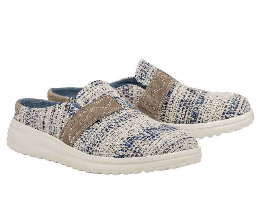 Hey Dude Women's Nora Mule 122232728 Blue Waves