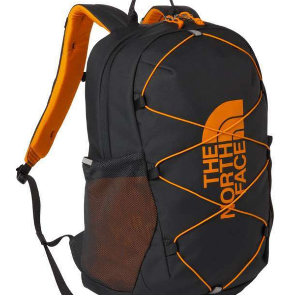 The North Face Youth Court Jester Backpack - Asphalt Grey/Cone Orange NF0A52VY8A3