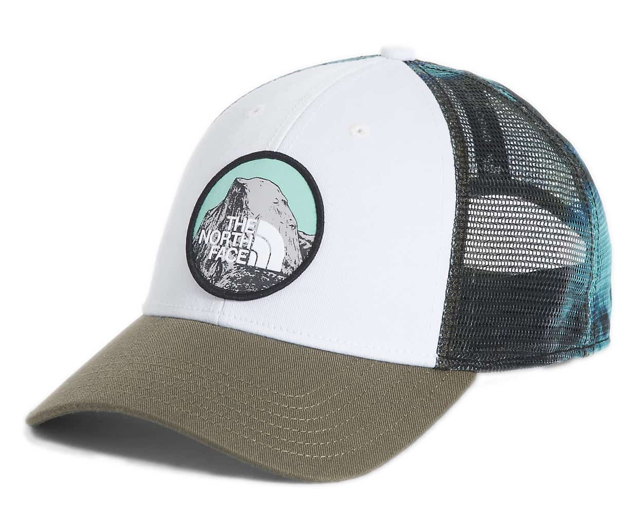 The North Face Mudder Trucker Hat - TNF White/Wasabi Ice Dye Print/Graphic Patch NF0A5FXAA30