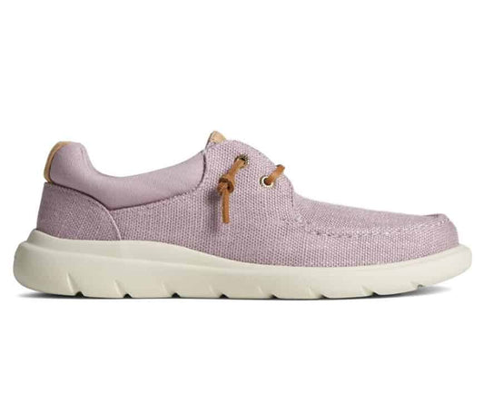 Sperry Women's Captain's Moc Hemp Slip On - ELDERBERRY