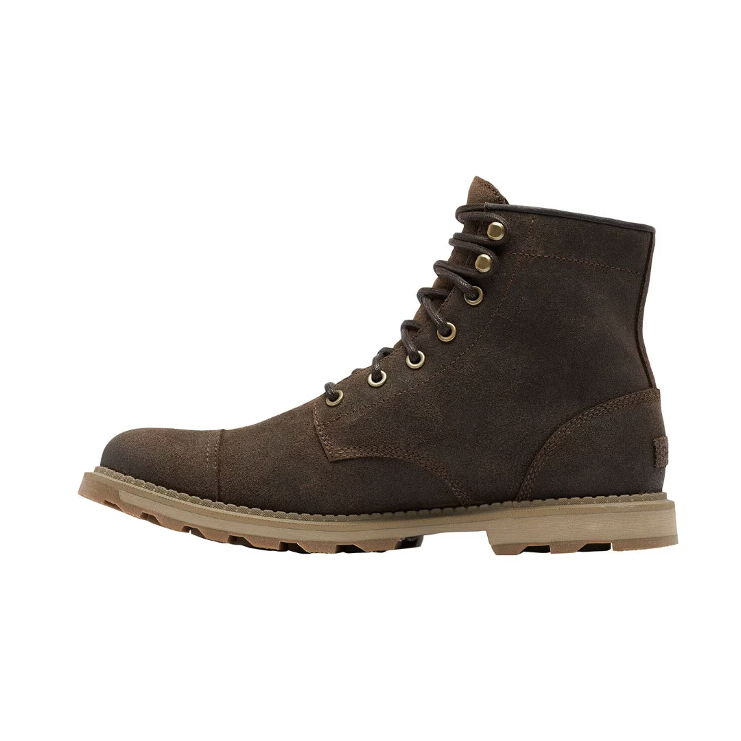 Sorel Men's Madson II Chore Waterproof Boot designed for durability and comfort with a sleek waterproof finish and rugged outsole.