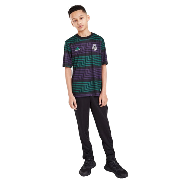 adidas Junior Real Madrid Pre Match Shirt