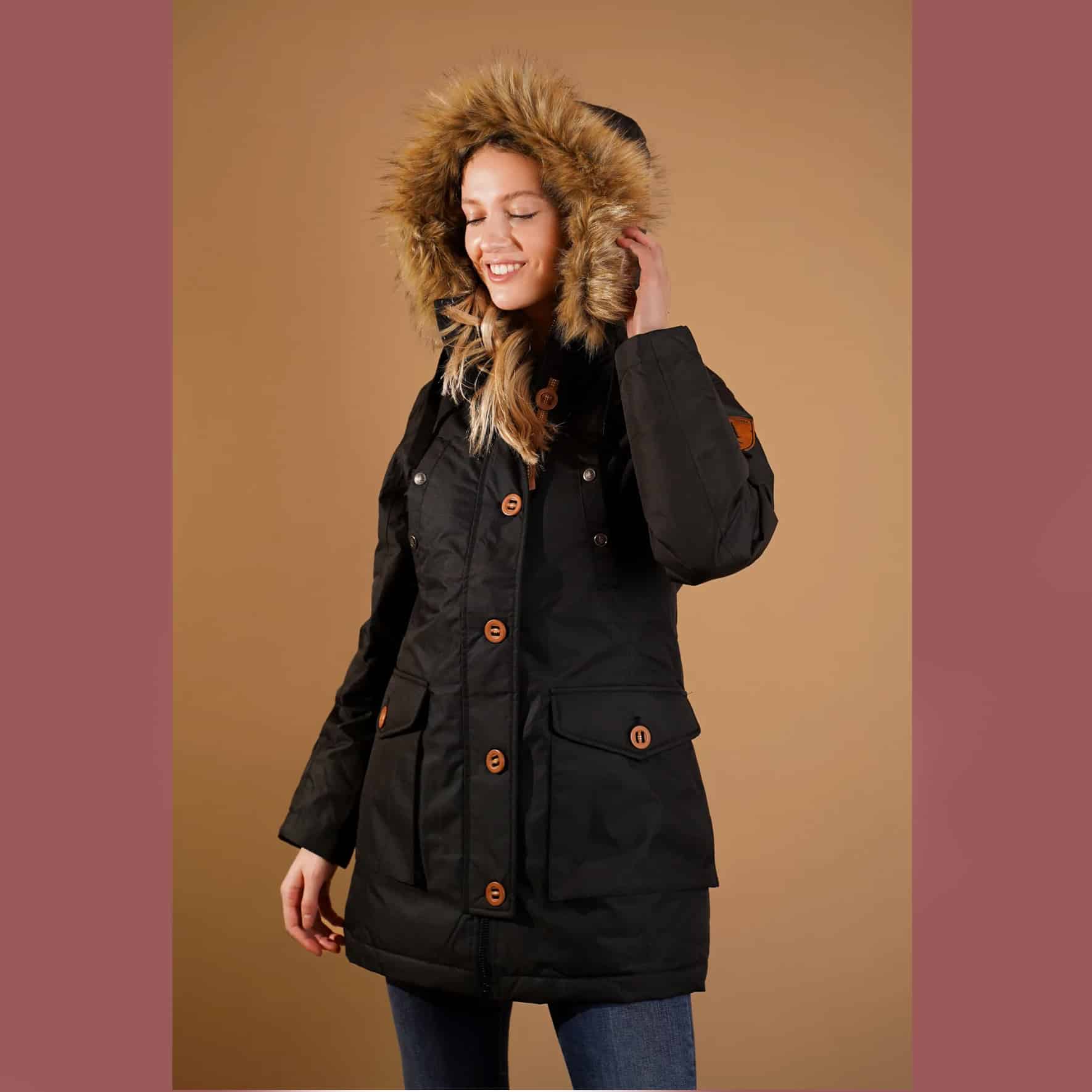 Wanakome Everly Parka - Black