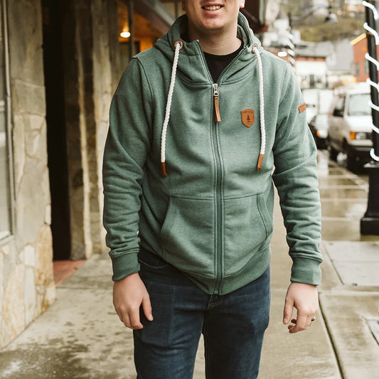 Wanakome Men's Walk On The Wild Side Zeus Hoodie - Forest