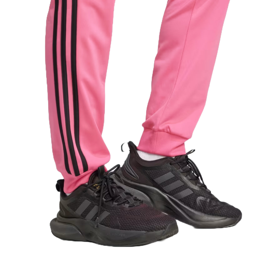 adidas Women's Essentials Warm-Up Slim Tapered 3-Stripies Track Pants