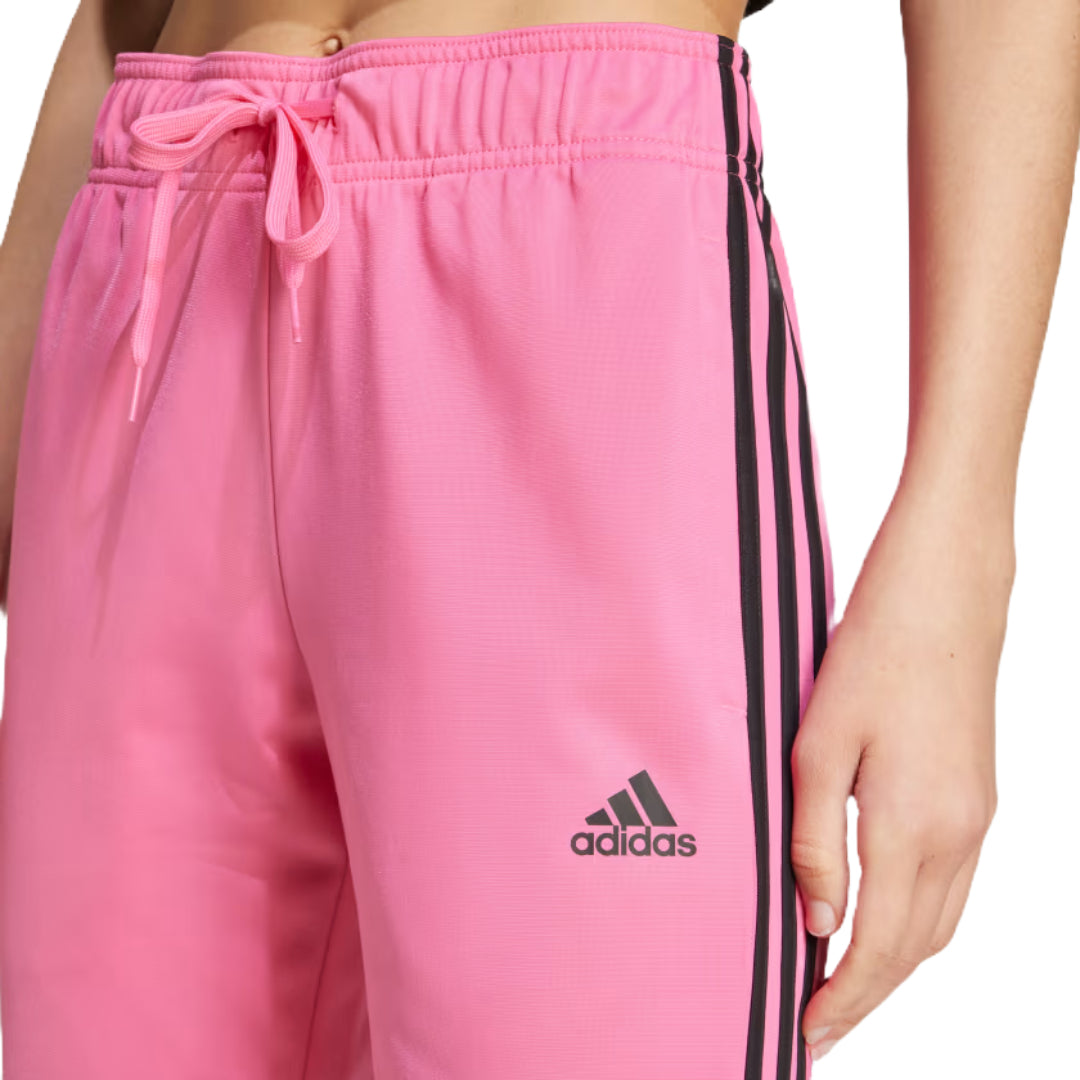 adidas Women's Essentials Warm-Up Slim Tapered 3-Stripies Track Pants