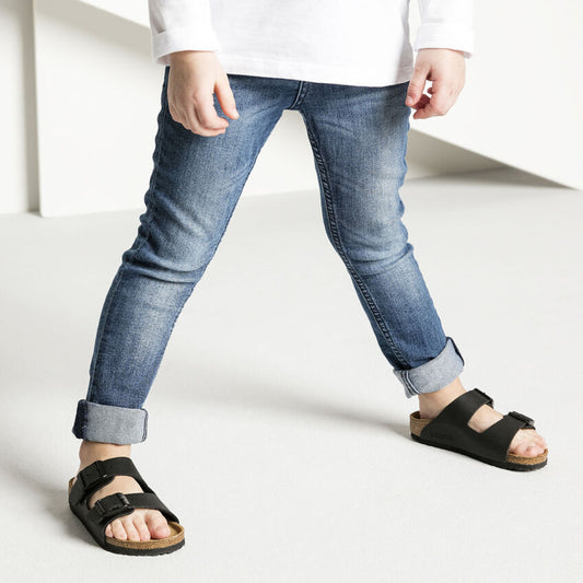 Birkenstock Arizona Kids BS Birko-Flor Sandal, a comfortable and stylish choice for young adventurers.