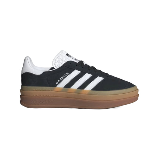 adidas Originals Women's Gazelle Bold Shoes in classic black.
