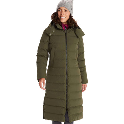 Marmot Women's Prospect Coat, a chic and warm winter wardrobe essential.