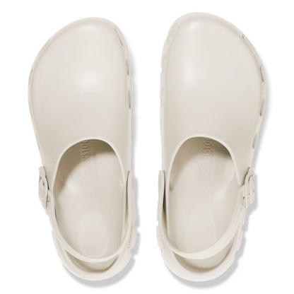 Birkenstock Birki Flow EVA clogs, lightweight, water-resistant footwear designed for comfort and durability.
