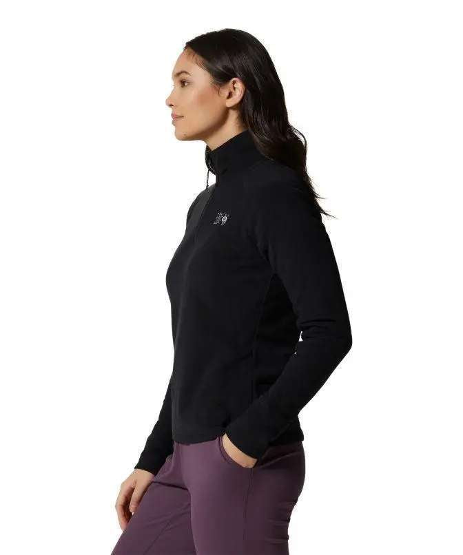 Mountain Hardwear Women's Microchill™ 2.0 Zip Pullover 1677371-010 Black