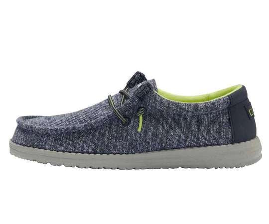 Hey Dude Boy’s Wally Youth Stretch Navy 130132556