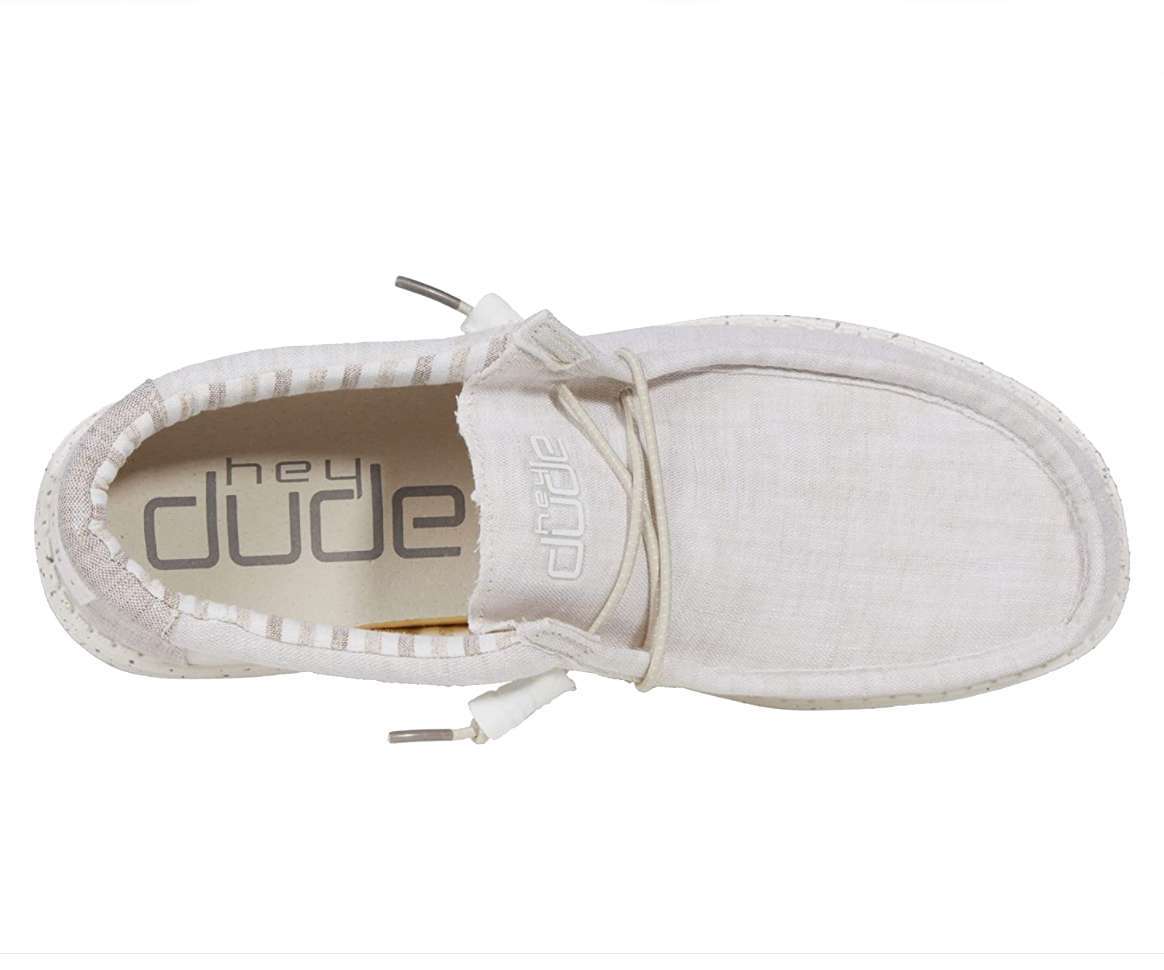Hey Dude Men's Wally Chambray - Stone Beige 110060707