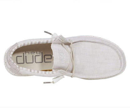 Hey Dude Men's Wally Chambray - Stone Beige 110060707