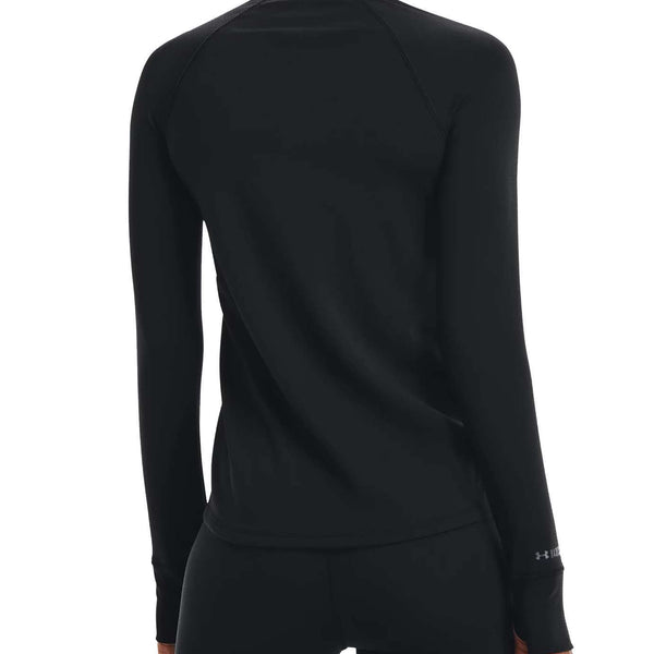 Under Armour Women's ColdGear Base 2.0 Crew Top 1343321 Black