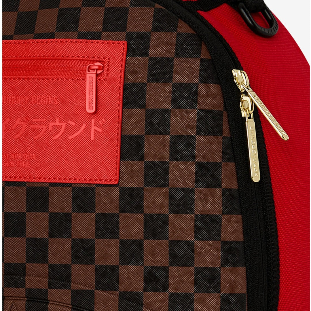 Sprayground Red Redemption DLXSV Backpack 910B8571