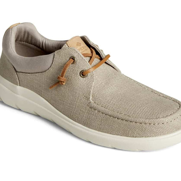 Sperry Men's Captain's Moc Hemp Slip On Shoes - Taupe