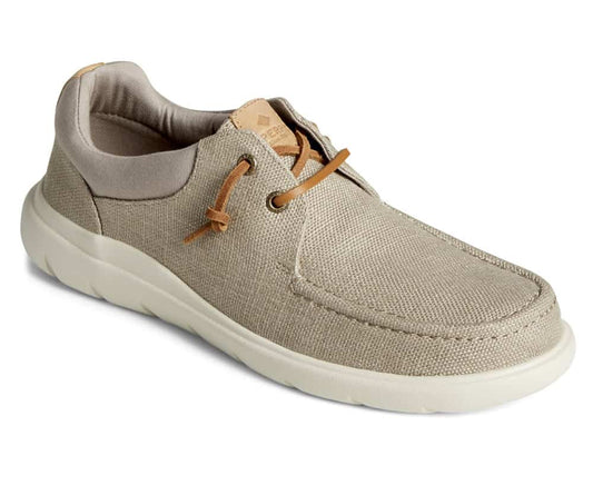 Sperry Men's Captain's Moc Hemp Slip On Shoes - Taupe