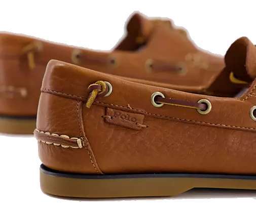Polo Merton Smooth Leather Boat Shoe 803785000003 Brown