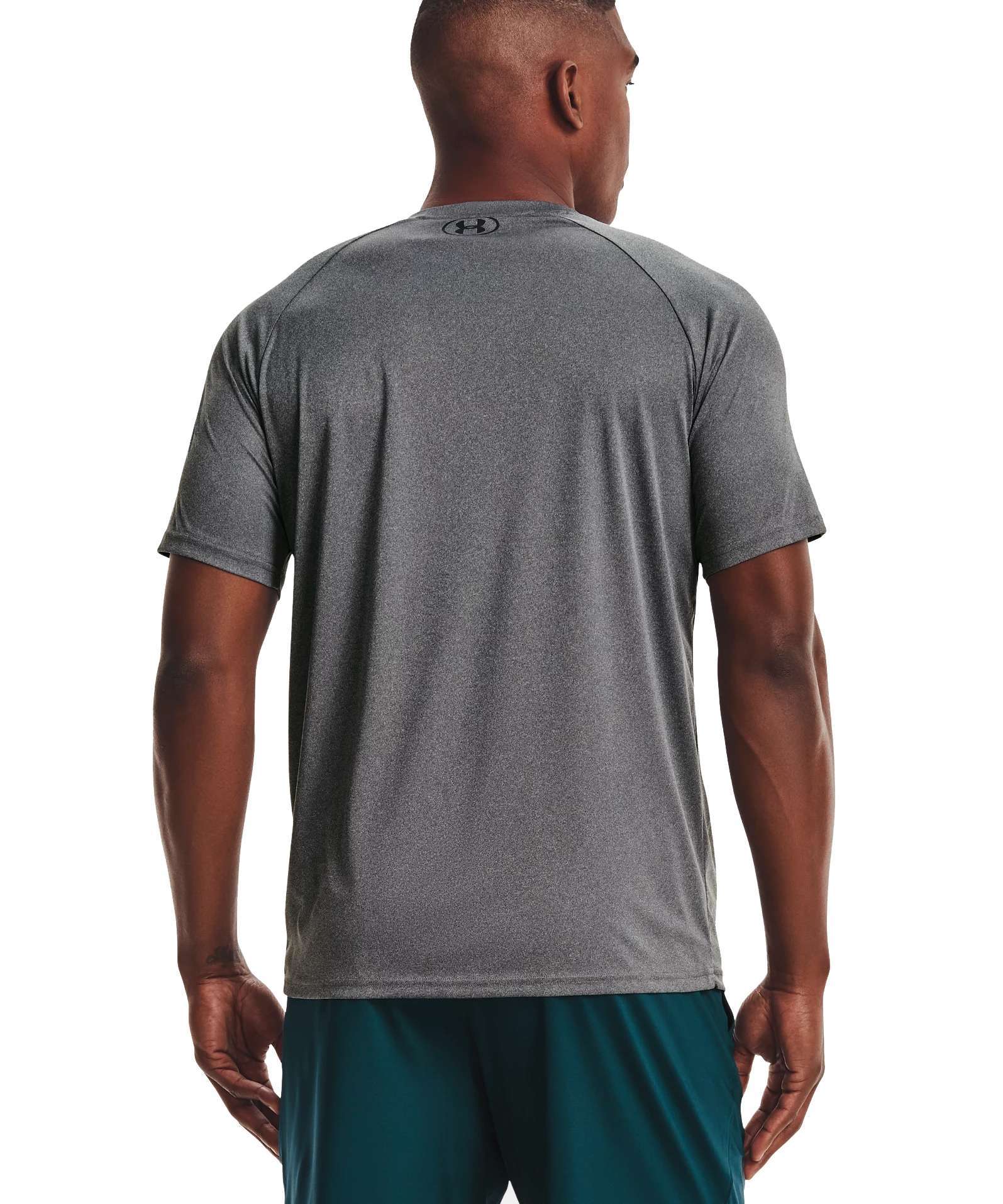 Under Armour Men's UA Velocity Short Sleeve - Pitch Gray Light Heather / Black 1345317-012