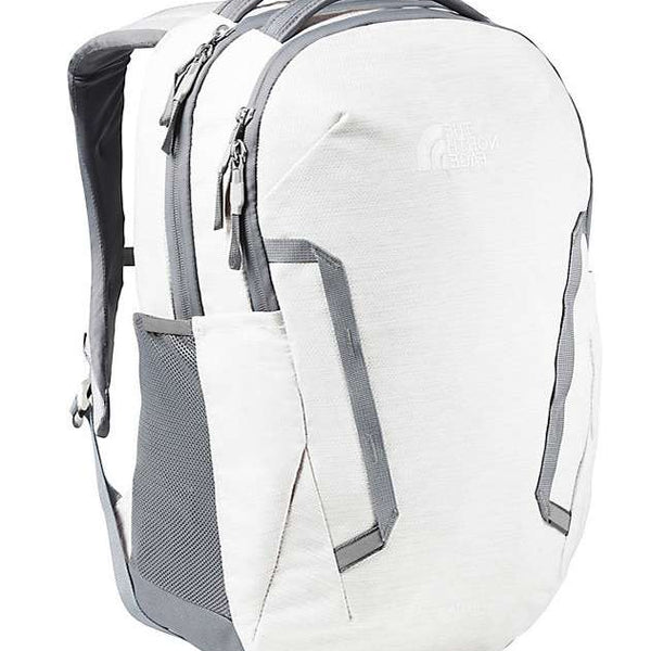 The North Face Women's Vault Backpack - White Metallic Melange / Mid Grey NF0A3VY3EP4