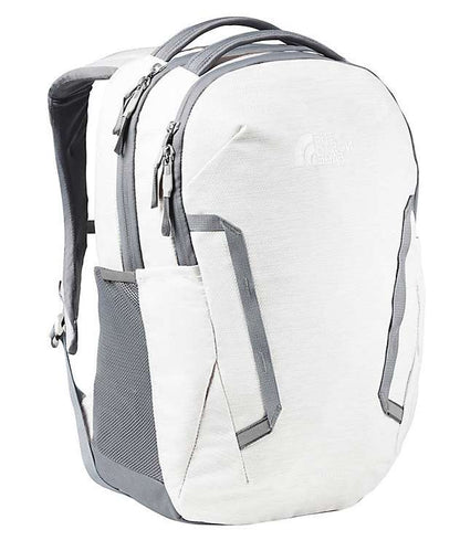 The North Face Women's Vault Backpack - White Metallic Melange / Mid Grey NF0A3VY3EP4